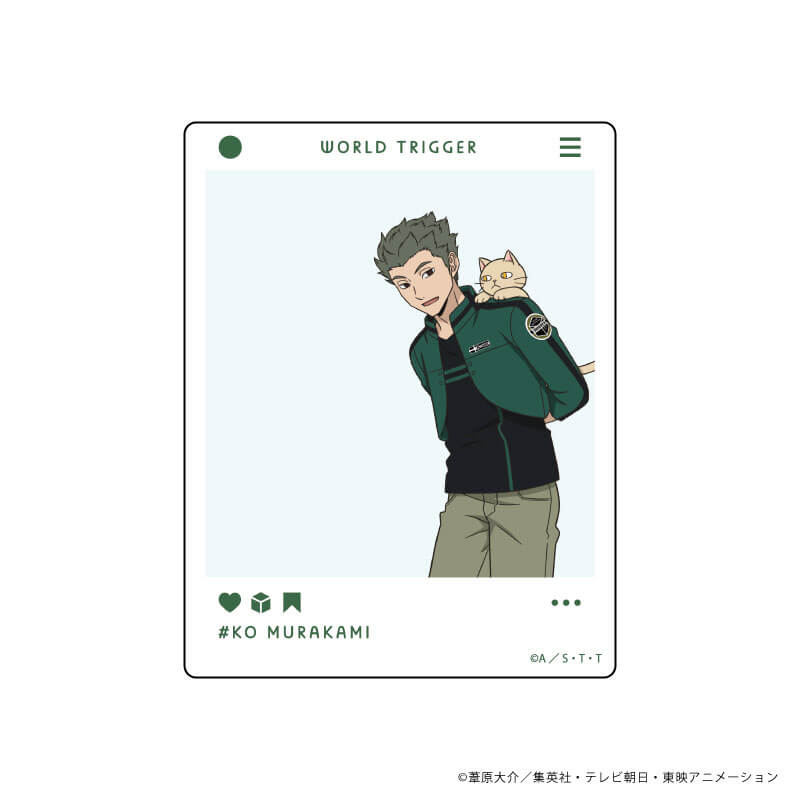 アクリルカード「ワールドトリガー」03/猫ver.第3弾 コンプリートBOX(全10種)(描き下ろしイラスト)