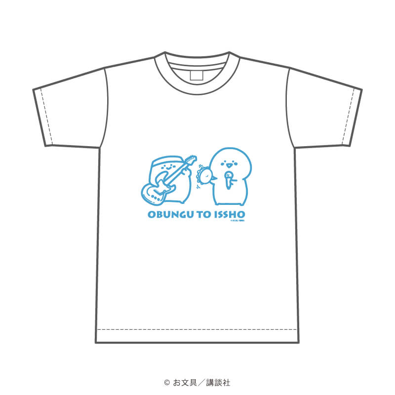 Tシャツ「お文具といっしょ」04/ライブver.(描き下ろしイラスト)M