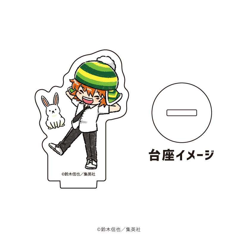 アクリルぷちスタンド「Mr.FULLSWING」03/制服ver. BOX-A ブラインド(10種)(グラフアートイラスト)