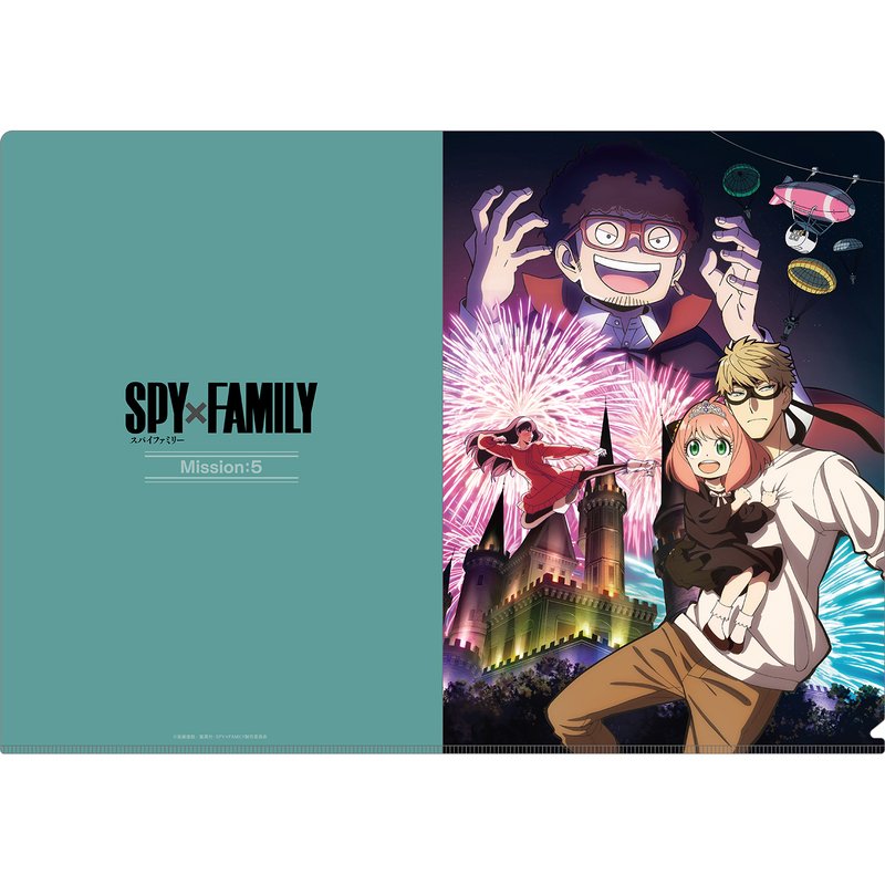 SPY×FAMILY メインビジュアルクリアファイルセット MISSION:5-8