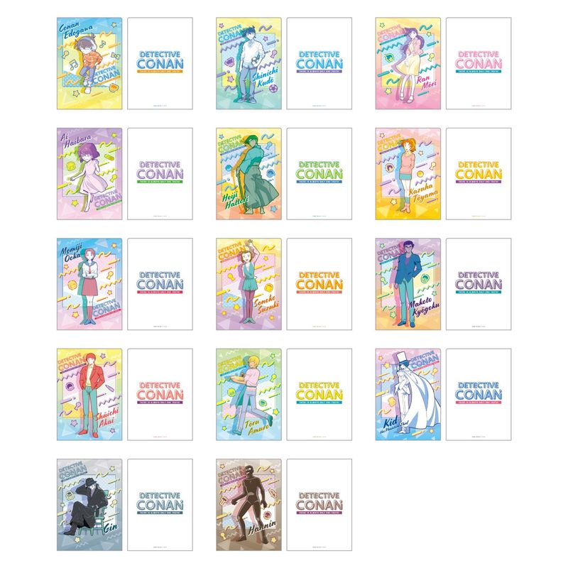 名探偵コナン クリアファイルコレクション 80'sアート｜アニメ・コラボ