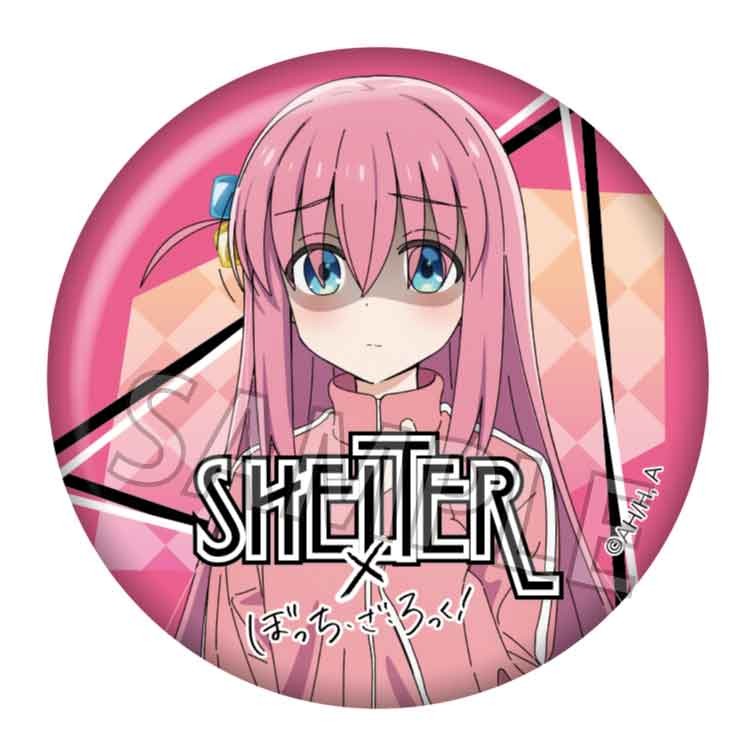 SHELTER×ぼっち・ざ・ろっく! 缶バッジ A