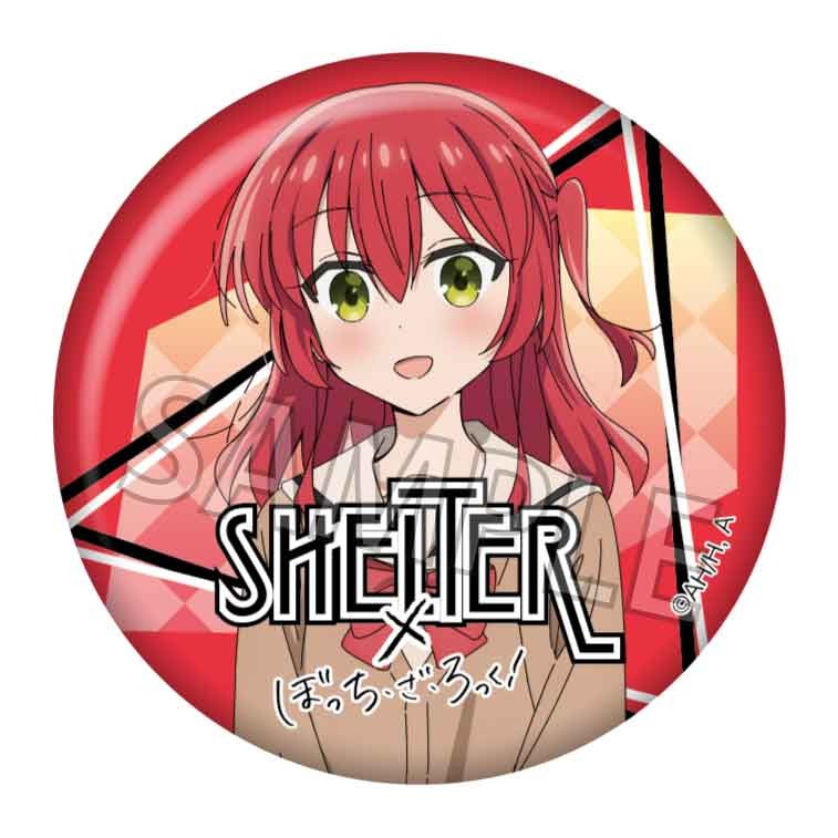 SHELTER×ぼっち・ざ・ろっく! 缶バッジ A