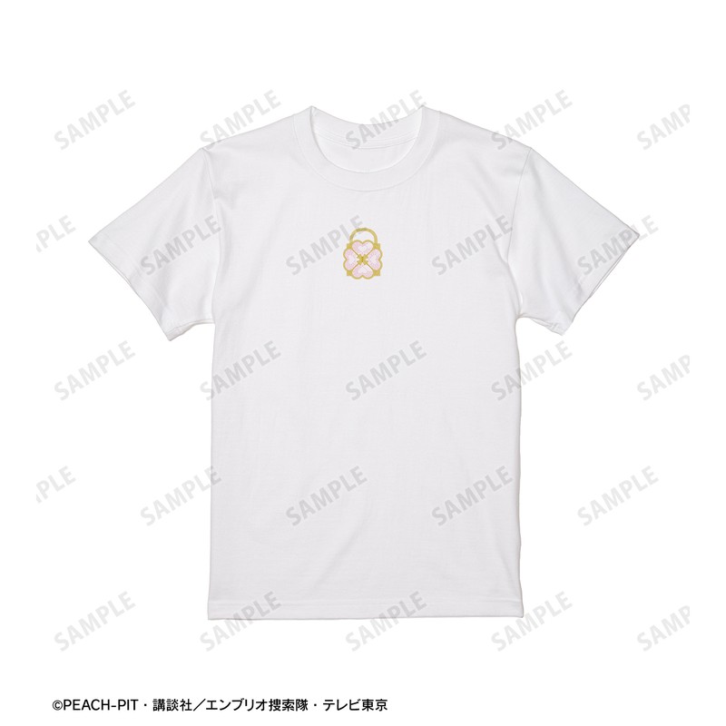 しゅごキャラ! アミュレットハート アンロック場面写Tシャツ メンズ Lサイズ