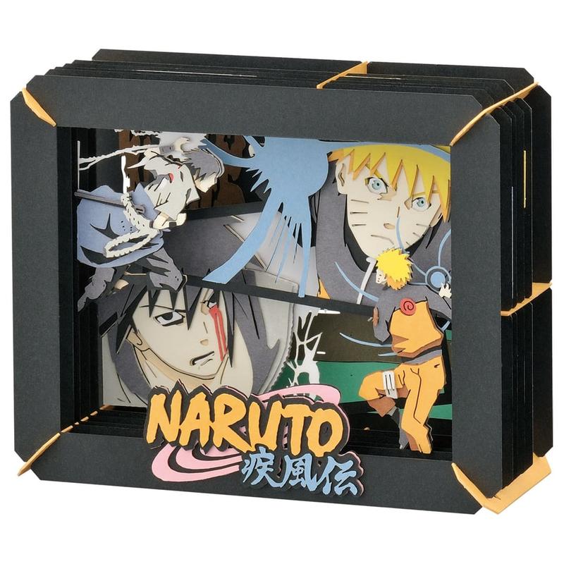 NARUTO-ナルト- 疾風伝 ペーパーシアター PT-125X ナルト VS サスケ