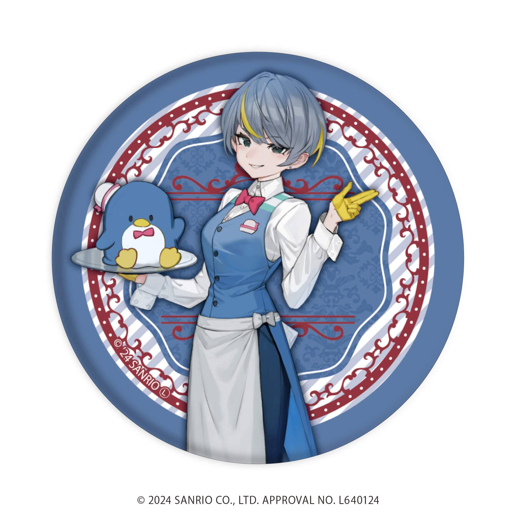 缶バッジ「lack×サンリオキャラクターズ」01/ブラインド(10種)(コラボ 
