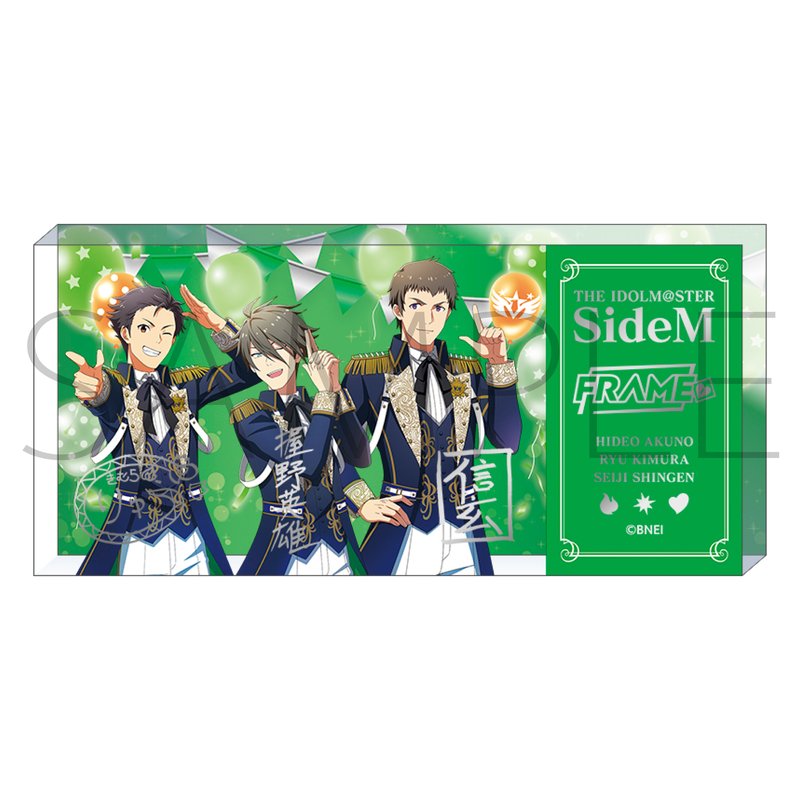 アイドルマスター SideM アクリルチケットブロック FRAME Mフェス2024