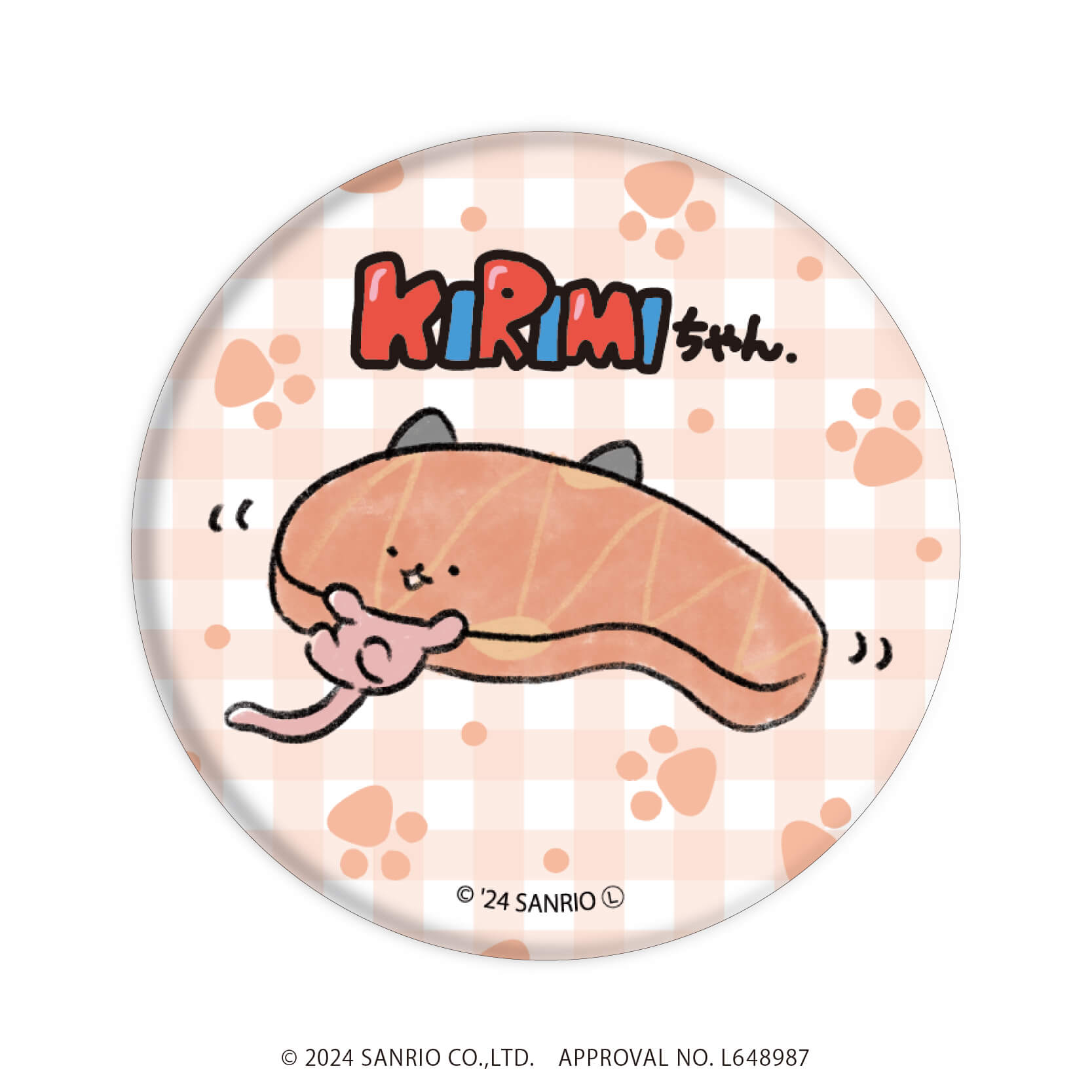 缶バッジ「KIRIMIちゃん.」03/ブラインド(10種)(公式イラスト)