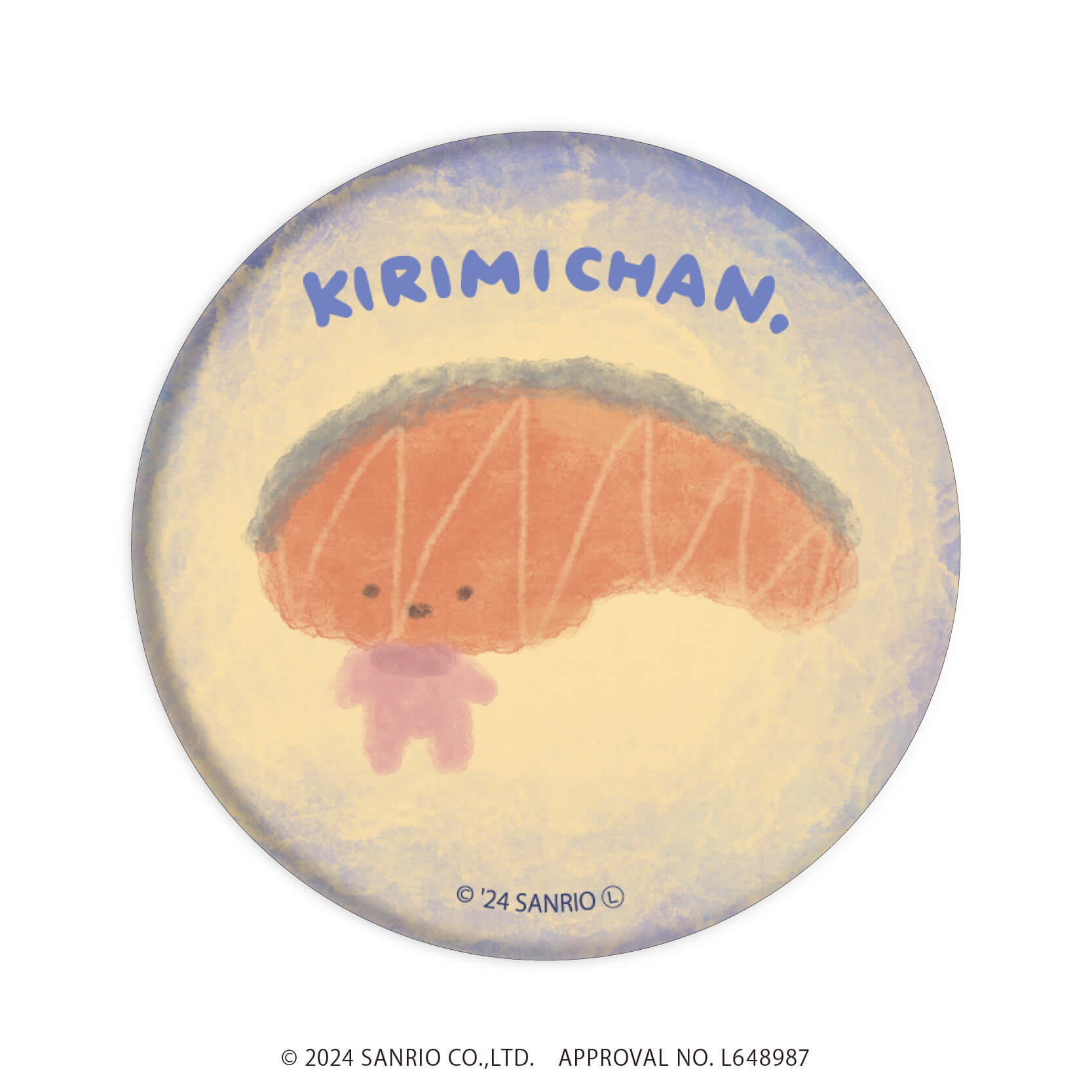 缶バッジ「KIRIMIちゃん.」03/ブラインド(10種)(公式イラスト)