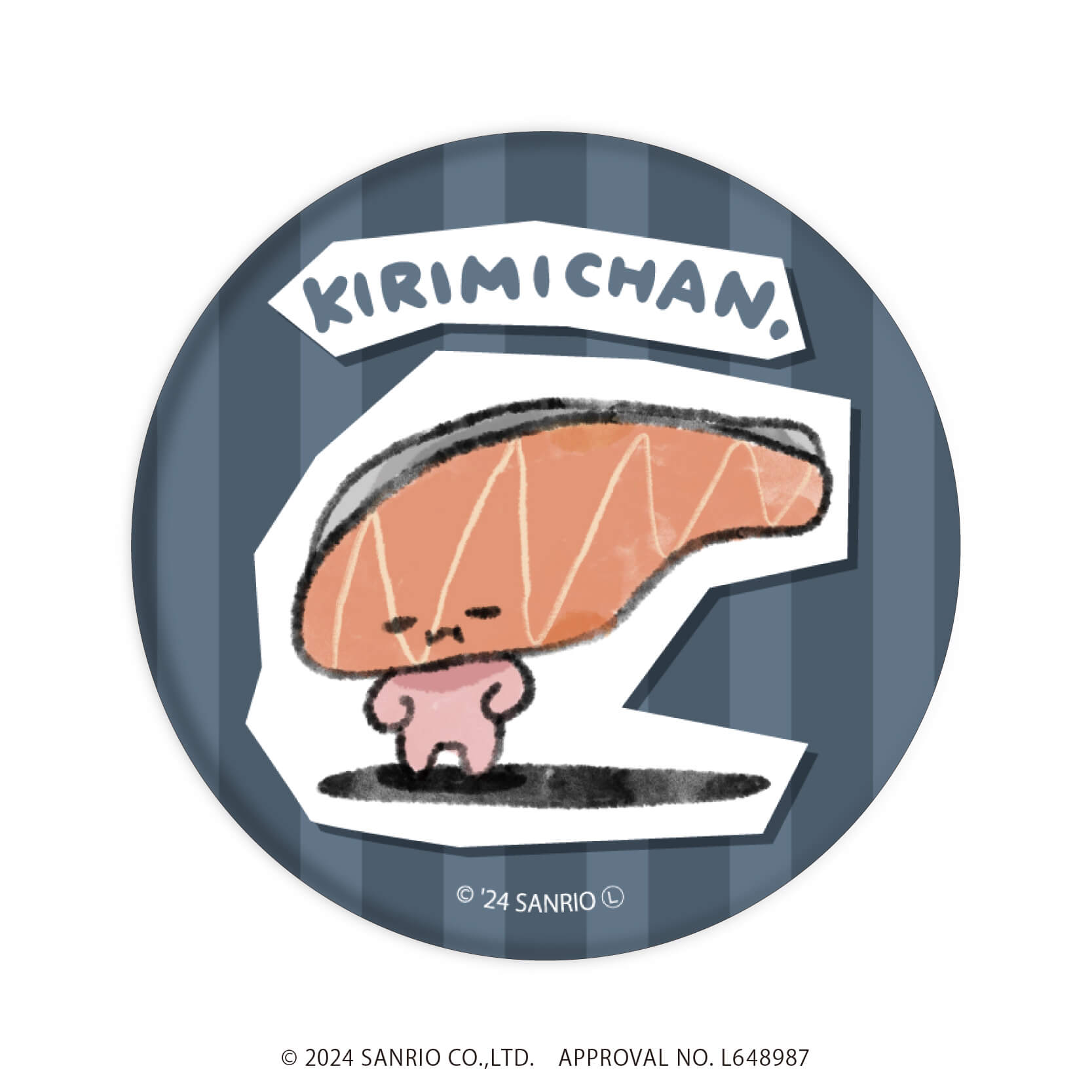缶バッジ「KIRIMIちゃん.」03/ブラインド(10種)(公式イラスト)