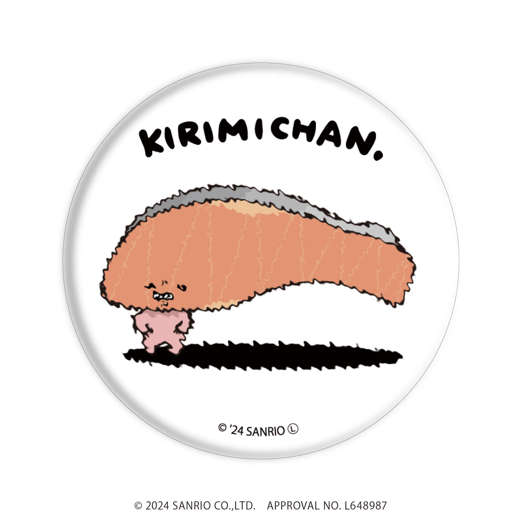 缶バッジ「KIRIMIちゃん.」02/ブラインド(10種)(公式イラスト)