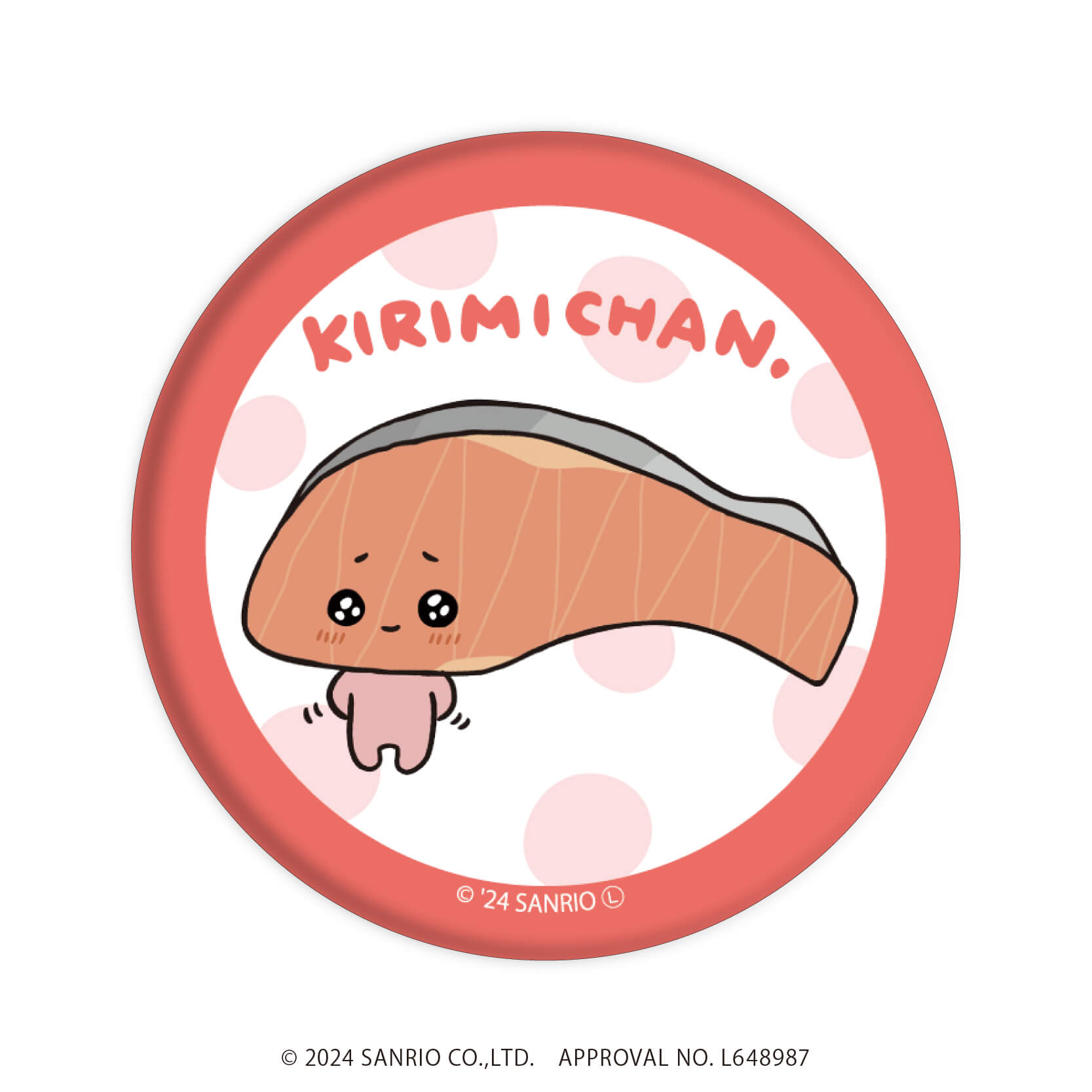 缶バッジ「KIRIMIちゃん.」01/ブラインド(10種)(公式イラスト)