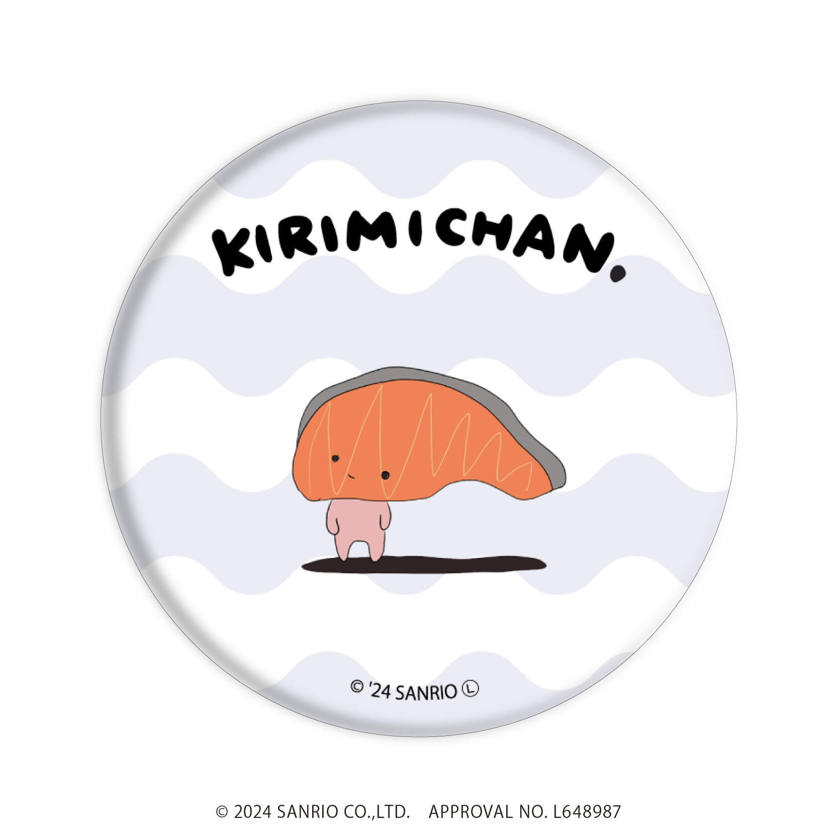 缶バッジ「KIRIMIちゃん.」01/ブラインド(10種)(公式イラスト)