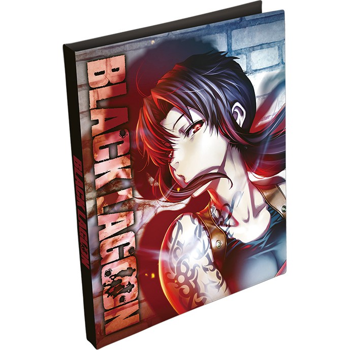 合皮製カードファイル BLACK LAGOON レヴィ