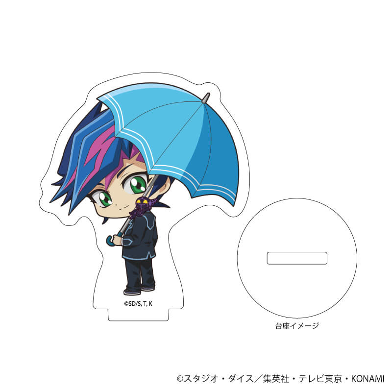 アクリルぷちスタンド「遊☆戯☆王VRAINS」06/梅雨ver. コンプリートBOX(全6種)(ミニキャライラスト)