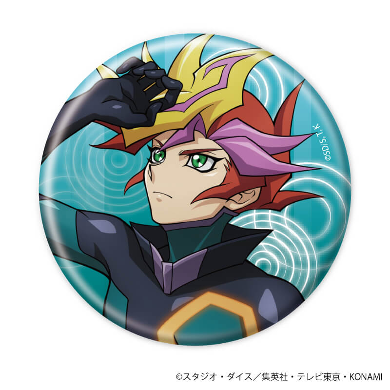 缶バッジ「遊☆戯☆王VRAINS」09/コンプリートBOX(全8種)(描き下ろしイラスト)