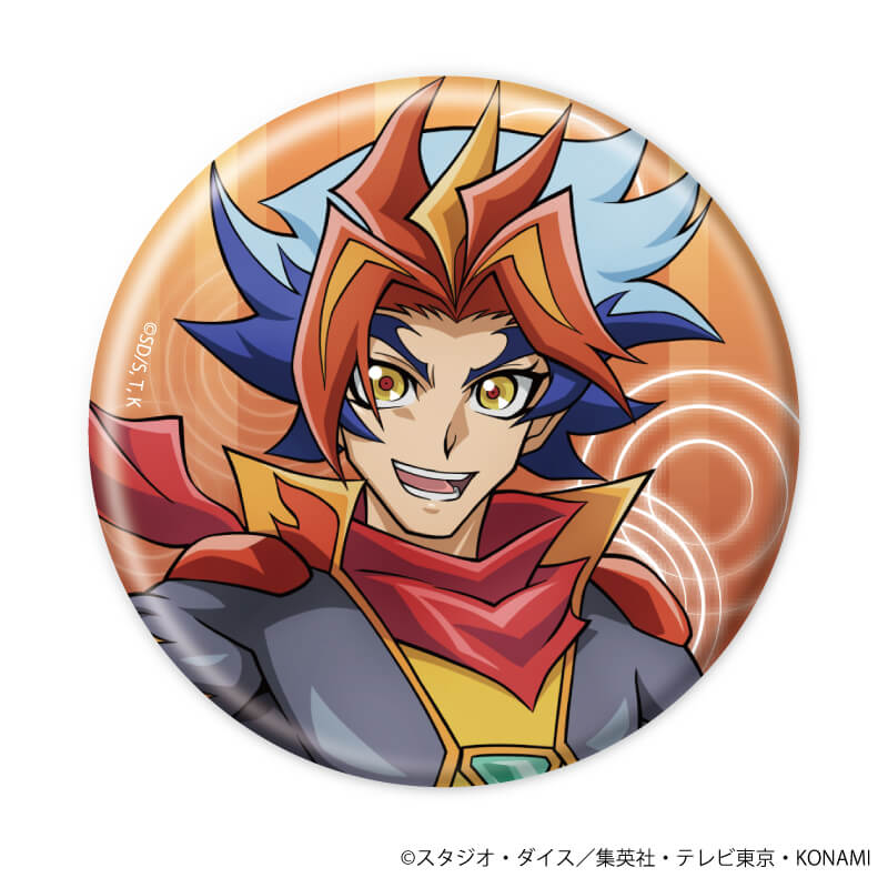 缶バッジ「遊☆戯☆王VRAINS」09/コンプリートBOX(全8種)(描き下ろしイラスト)