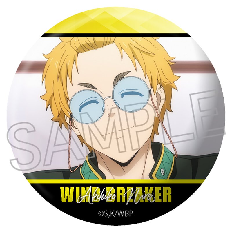 WIND BREAKER 百面相缶バッジ