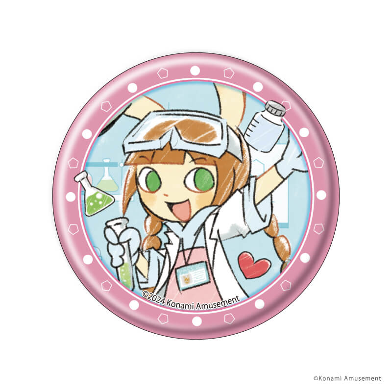 缶バッジ「pop'n music UniLab&DDR」03/コンプリートBOX(全13種)(グラフアートイラスト)