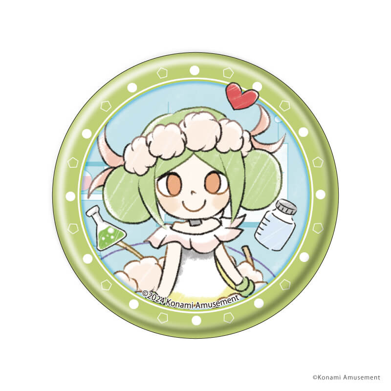 缶バッジ「pop'n music UniLab&DDR」03/コンプリートBOX(全13種)(グラフアートイラスト)