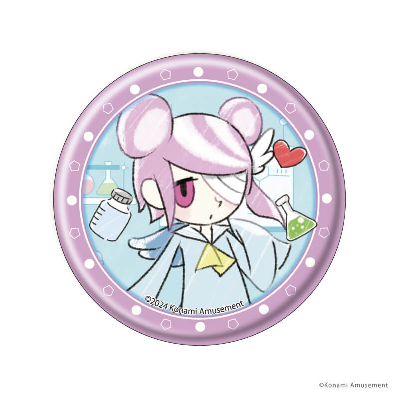 缶バッジ「pop'n music UniLab&DDR」03/コンプリートBOX(全13種)(グラフアートイラスト)