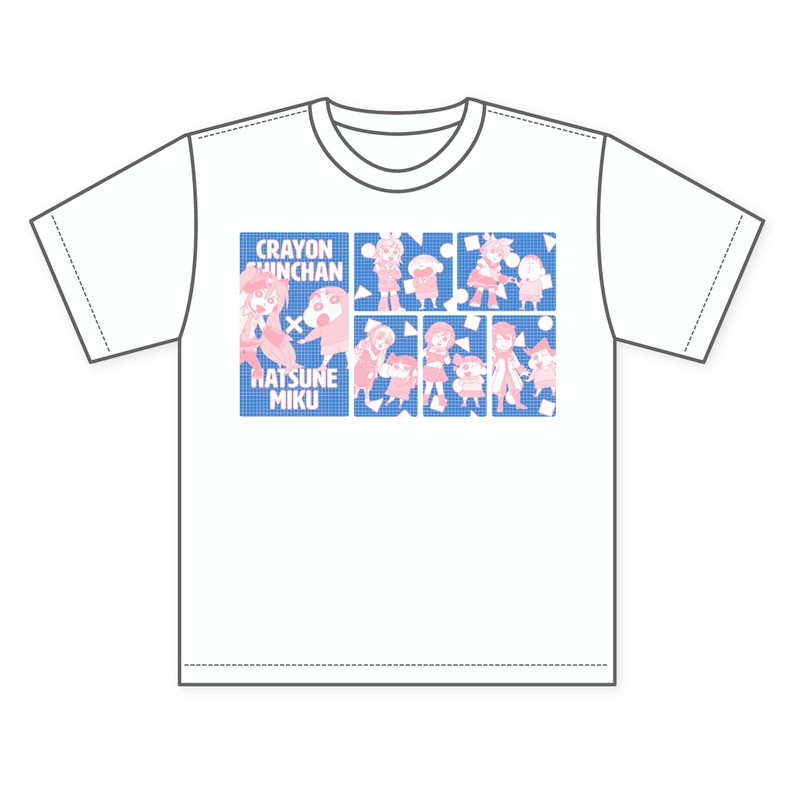 クレヨンしんちゃん×初音ミク Tシャツ XLサイズ