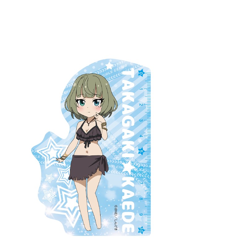 アイドルマスター シンデレラガールズ劇場 スケールキーホルダー Vol.2 高垣楓 水着