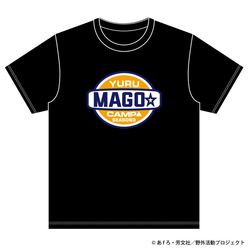 ゆるキャン△ SEASON3 孫ライダーズ Tシャツ ブラック XL