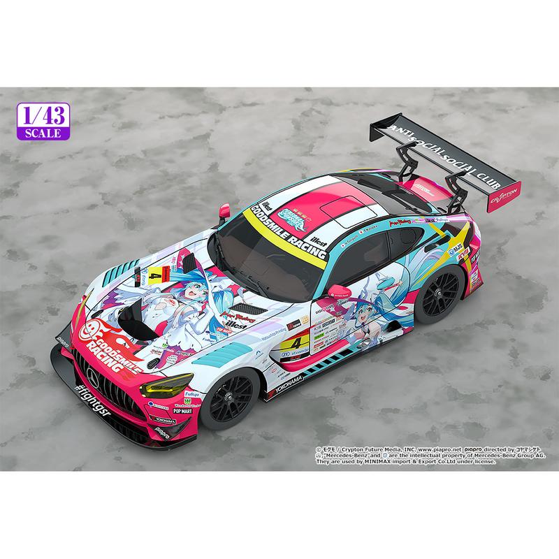 初音ミクGTプロジェクト 1/43 グッドスマイル 初音ミク AMG 2024 開幕戦Ver.