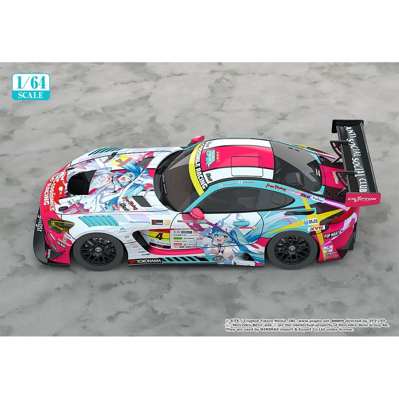 初音ミクGTプロジェクト 1/64 グッドスマイル 初音ミク AMG 2024 開幕戦Ver.