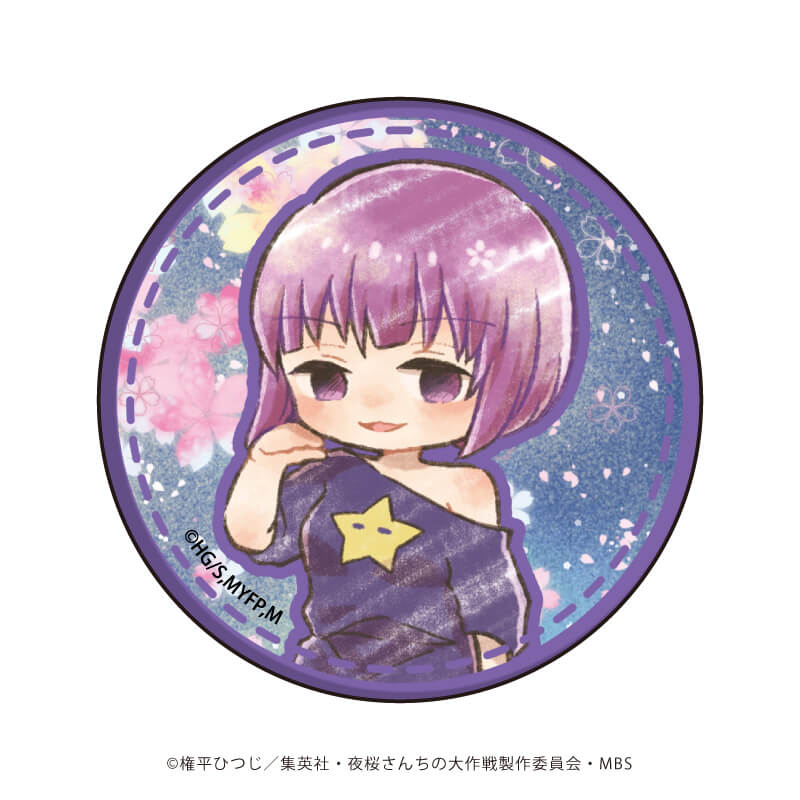 缶バッジ「夜桜さんちの大作戦」02/コンプリートBOX(全8種)(グラフアートイラスト)