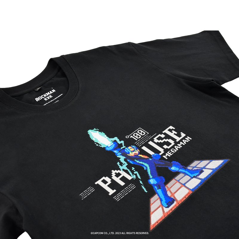 FANTHFUL ロックマンエグゼ FP013RME23 Tシャツ(黒) M