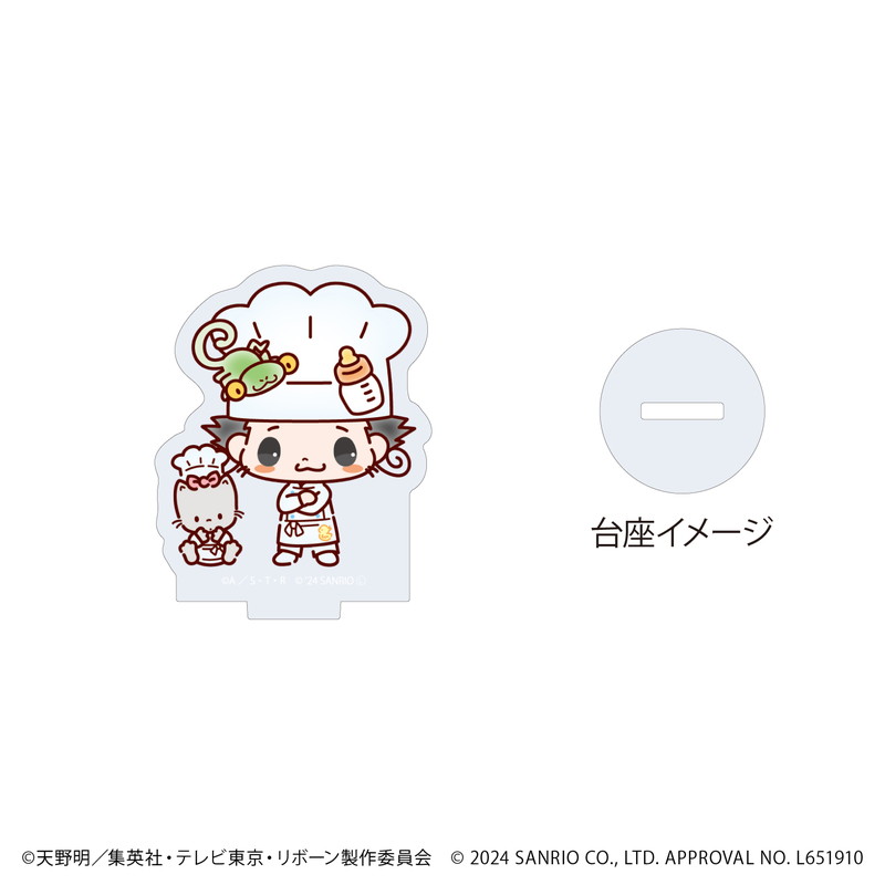 アクリルぷちスタンド「家庭教師ヒットマンREBORN!×SANRIO CHARACTERS」04/コンプリートBOX(全10種)(ミニキャライラスト)