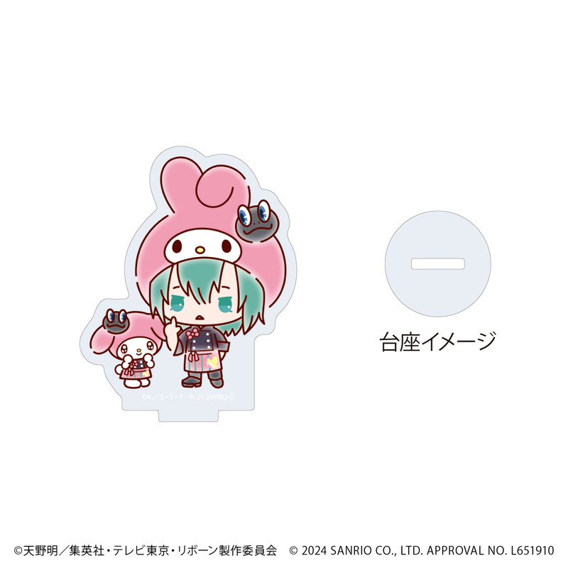 アクリルぷちスタンド「家庭教師ヒットマンREBORN!×SANRIO CHARACTERS」04/コンプリートBOX(全10種)(ミニキャライラスト)