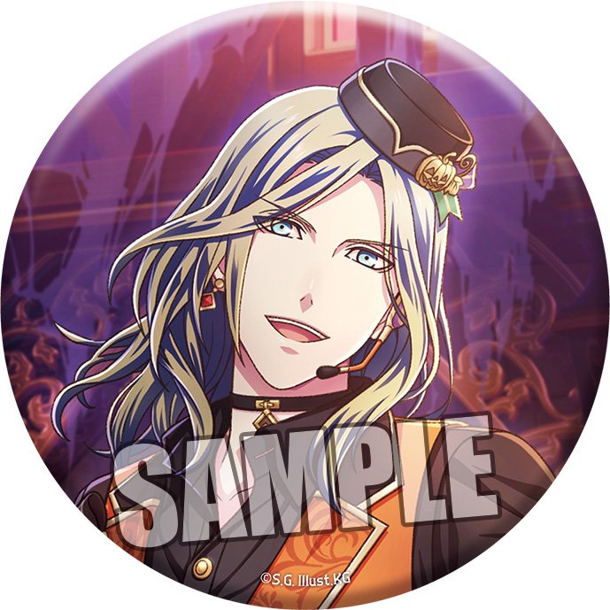 うたの☆プリンスさまっ♪Shining Live 缶バッジ Eternal Halloween Spooktacular アナザーショットVer. カミュ