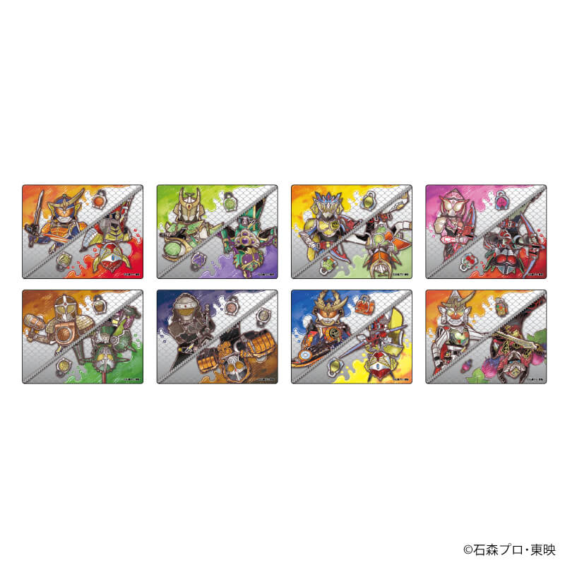 アクリルカード「仮面ライダー鎧武」01/コンプリートBOX(全8種)(グラフアートイラスト)