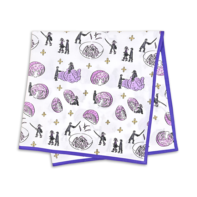 刀剣乱舞ONLINE 鬼頭祈コラボ バンダナ（水心子正秀・源清麿と紫