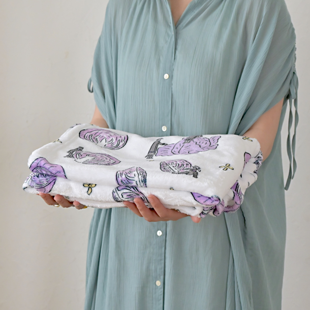 刀剣乱舞　鬼頭祈　ビッグブランケット （山姥切長義とヒイラギナンテン） 鬼頭 祈 ビッグブランケット （山姥切長義とヒイラギナンテン