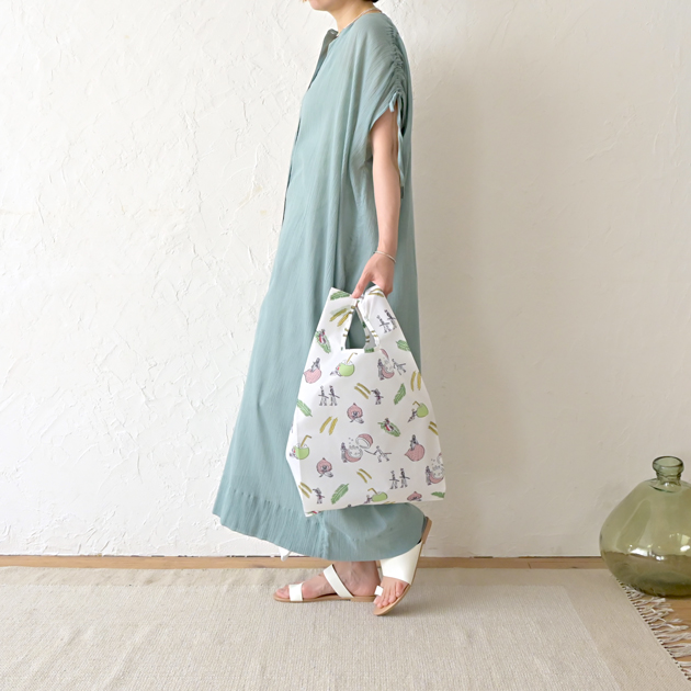 刀剣乱舞ONLINE 鬼頭祈コラボ エコバッグ（南泉・山鳥毛・日光・則宗