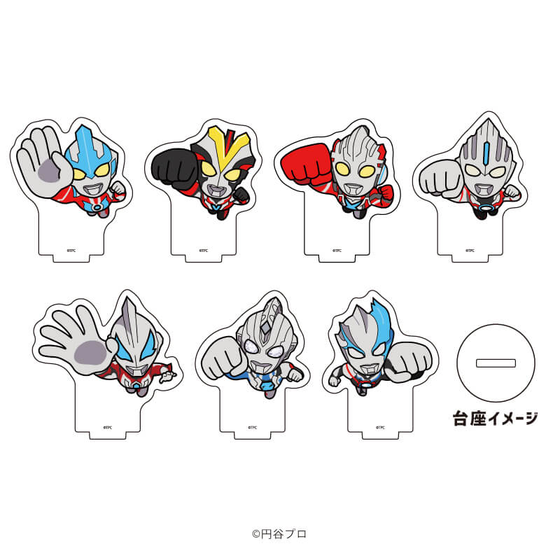 アクリルぷちスタンド「ニュージェネレーションウルトラマン」03/BOX-B コンプリートBOX(全7種)(POP Artイラスト)