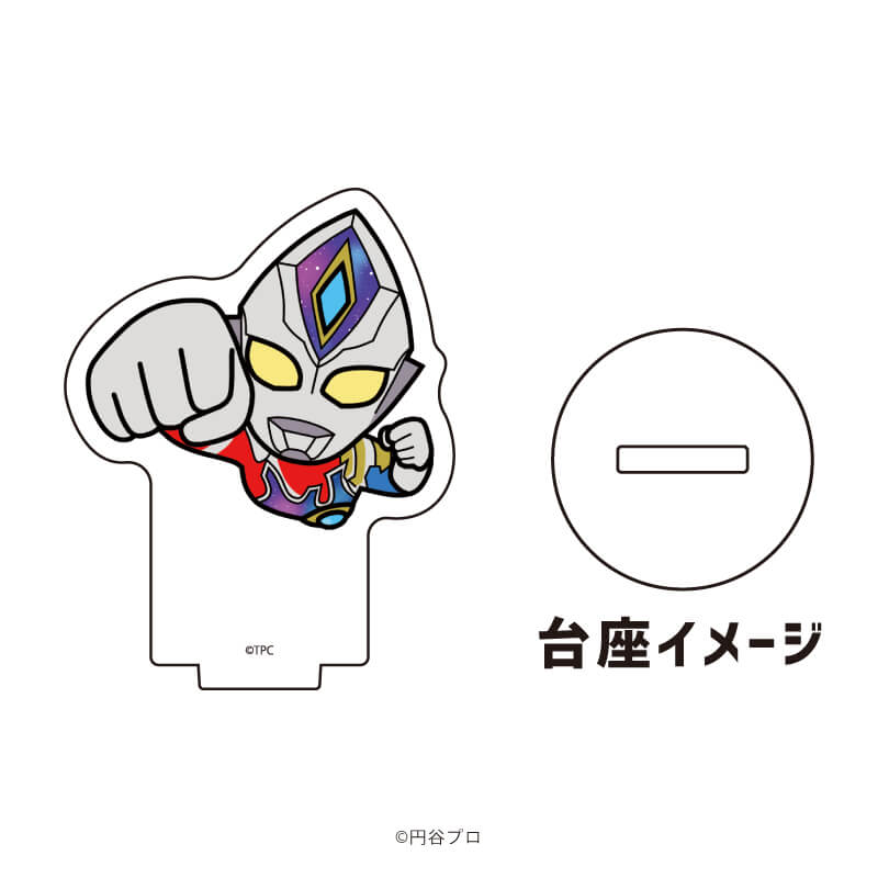 アクリルぷちスタンド「ニュージェネレーションウルトラマン」02/BOX-A ブラインド(7種)(POP Artイラスト)