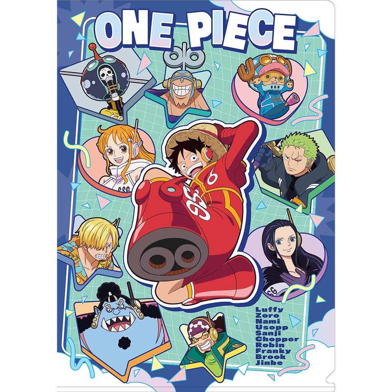 ONE PIECE -エッグヘッド編- クリアファイル