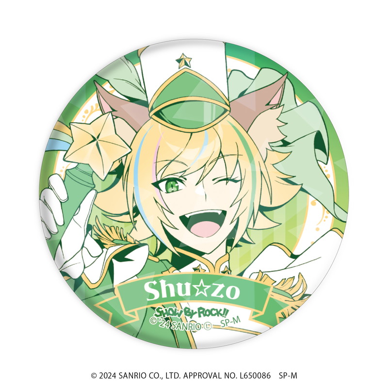 ホログラム缶バッジ(57mm)「SHOW BY ROCK!!」03/パレードver. コンプリートBOX(全6種)(描き下ろしイラスト)