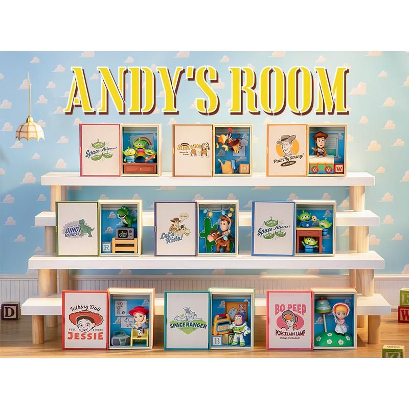 POPMART Disney/Pixar Toy Story Andy's Room シリーズ シーンセット