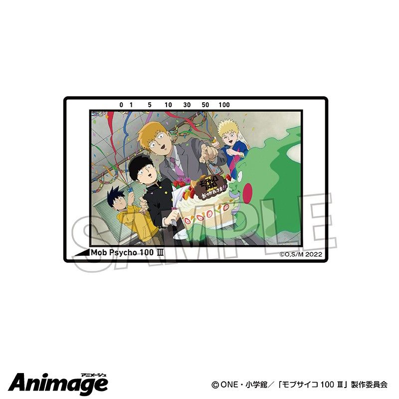 モブサイコ100 III Animageアクリルカード B