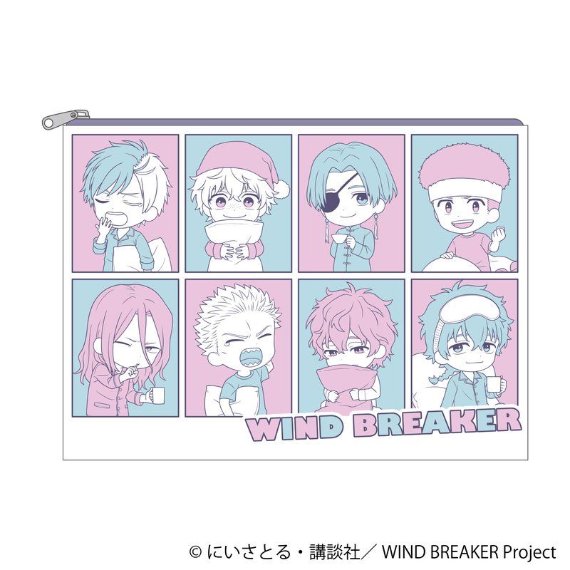 WIND BREAKER フラットポーチ