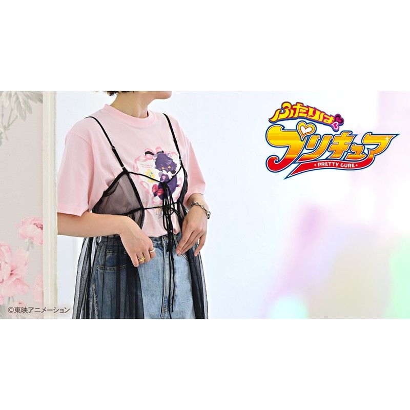 ふたりはプリキュア Ms LUTRAコラボ Tシャツ キュアブラック