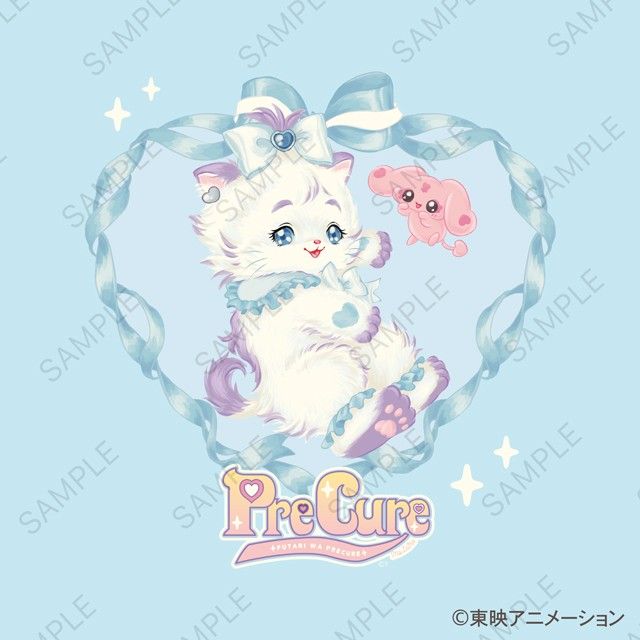 ふたりはプリキュア Ms LUTRAコラボ Tシャツ キュアホワイト