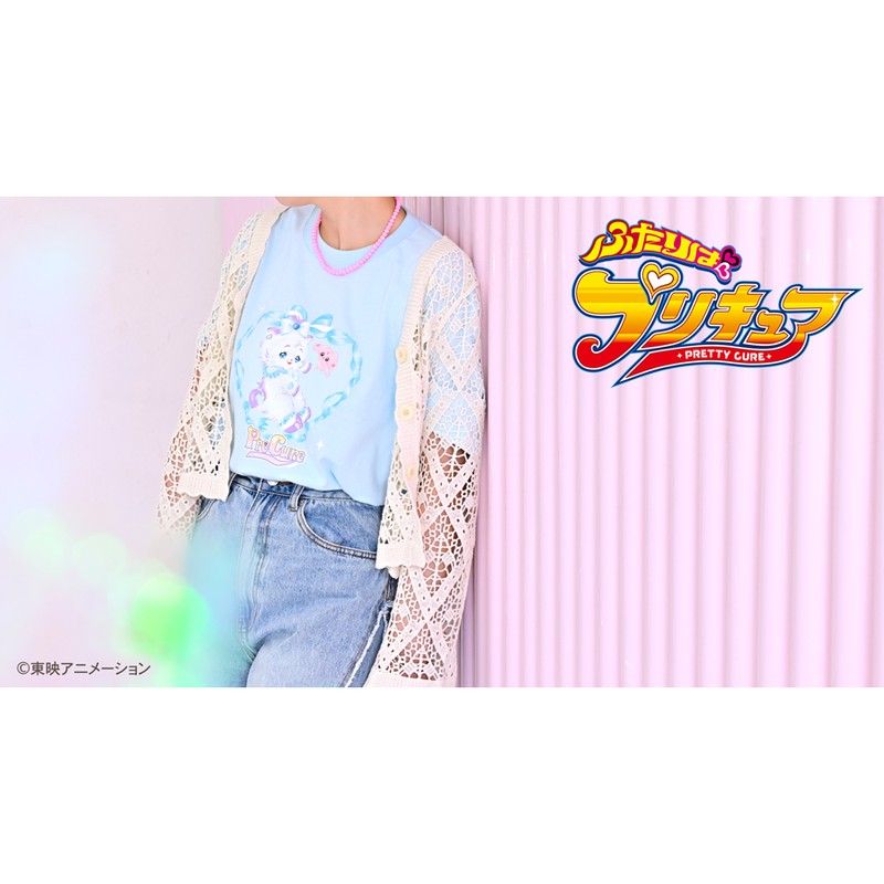 ふたりはプリキュア Ms LUTRAコラボ Tシャツ キュアホワイト