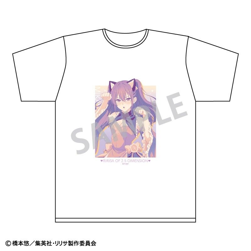 2.5次元の誘惑 Tシャツ 橘美花莉 ケモミミ×中華ロリータ